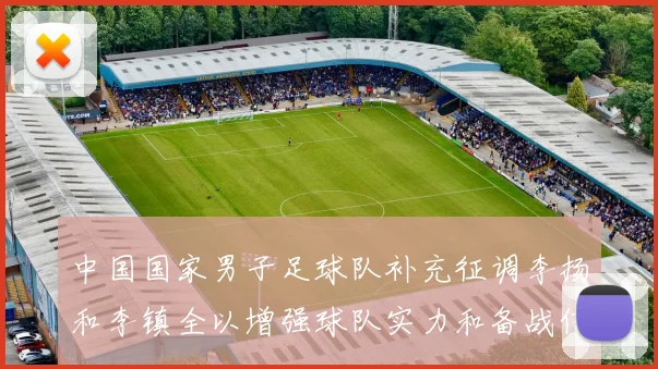 中国国家男子足球队补充征调李扬和李镇全以增强球队实力和备战信心