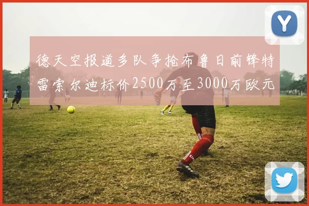 德天空报道多队争抢布鲁日前锋特雷索尔迪标价2500万至3000万欧元